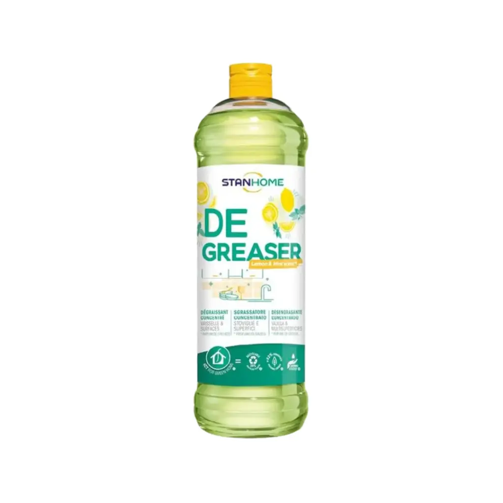 Stanhome Degreaser verde - Desengrasante concentrado para platos y superficies